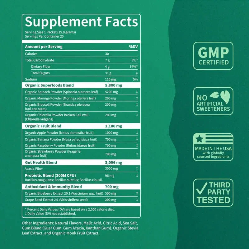 Nello SuperGreens Stride